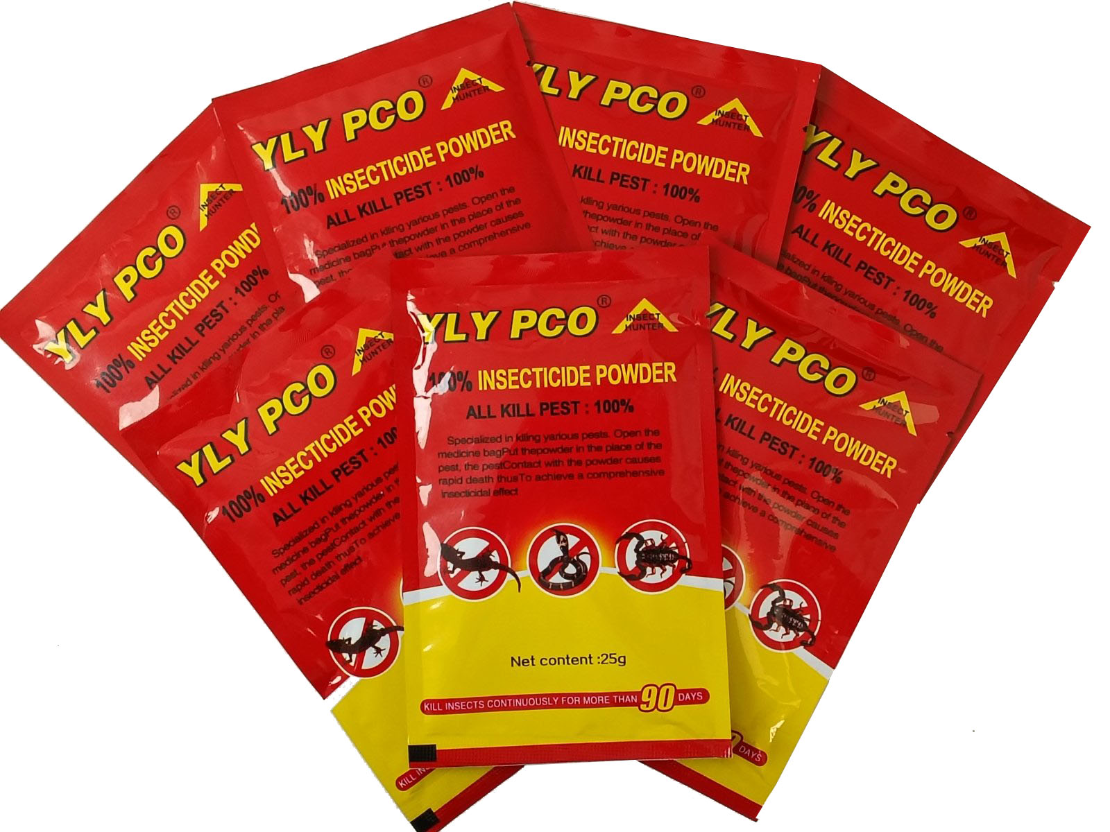 506643D47D7C1CA813111045923AB9F1 Insecticide Powder, 25g Per Sachet, Multi-Purpose Pest Killer for Spider, Cockroach, Lizard, Snake, Scorpion, Termite & All Crawling Insects, 90 Days Long Lasting Effect - Image 1