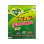 Green Leaf Cockroach Killing Bait Powder 5g Powerful Indoor Roach Killer Insect Bait Powder for Household Kitchen Bathroom 50 sachets per carton