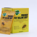 GREEN LEAF Fly Killing Bait Powder, 0.5% Dinotefuran Fly Killer Bait, 5g Per Sachet, 20 Bags Per Box, Indoor Fly Control