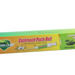 GREEN LEAF Cockroach Paste Bait Gel, 0.05% Fipronil Cockroach Killer Gel Bait, 10g Per Tube, Household Roach Elimination