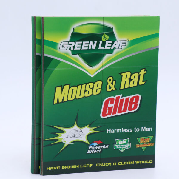 GREEN LEAF Mouse & Rat Glue Board, Super Strong Sticky Rodent Trap, Non-toxic & Odorless Glue Trap for Household Rodent Control - 10 PCS