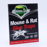 GREEN LEAF Mouse & Rat Glue Traps, Super Strong Sticky Rat Board, Non-toxic Odorless Rodent Trap for Indoor Pest Control