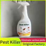 500ml Pest Killer Spray with 1% Dinotefuran, Fast-Acting Insecticide for Roaches, Ants, Fleas, Bed Bugs, Flies, Moths, Long-Lasting Home Pest Control Spray - Image 3