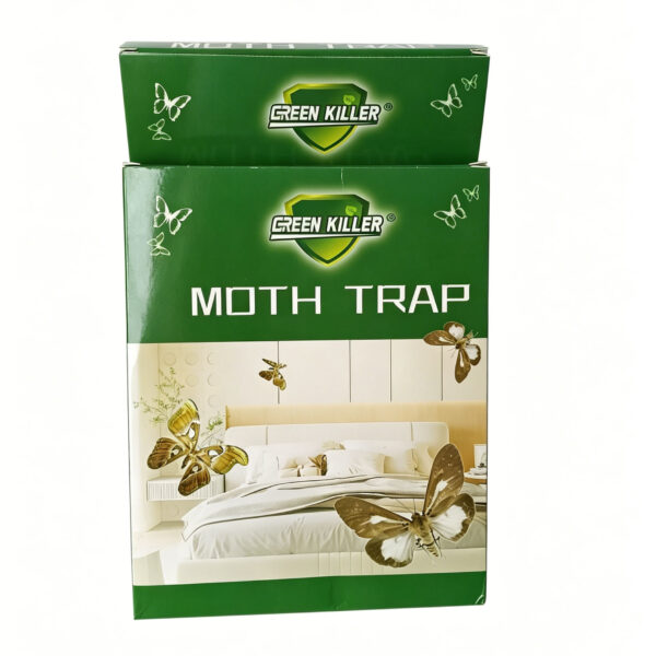 Moth Trap, 5 Pack Non-Toxic Pheromone Glue Traps for Pantry & Clothes Moths, Safe for Home Kitchen & Closet